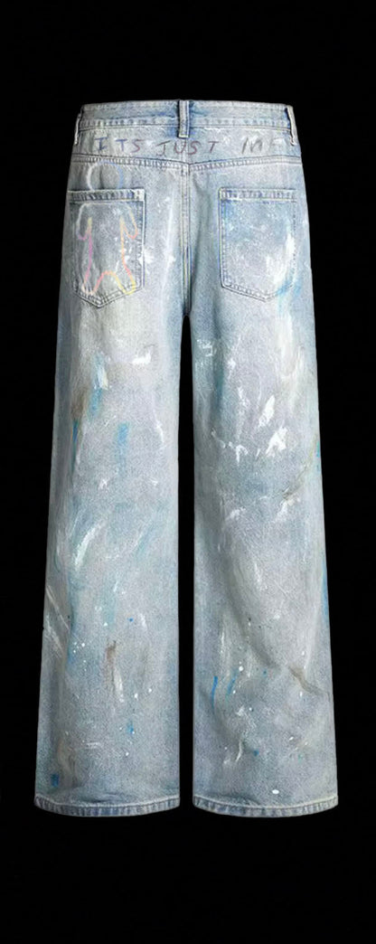 IJM Multi Splatter Jeans