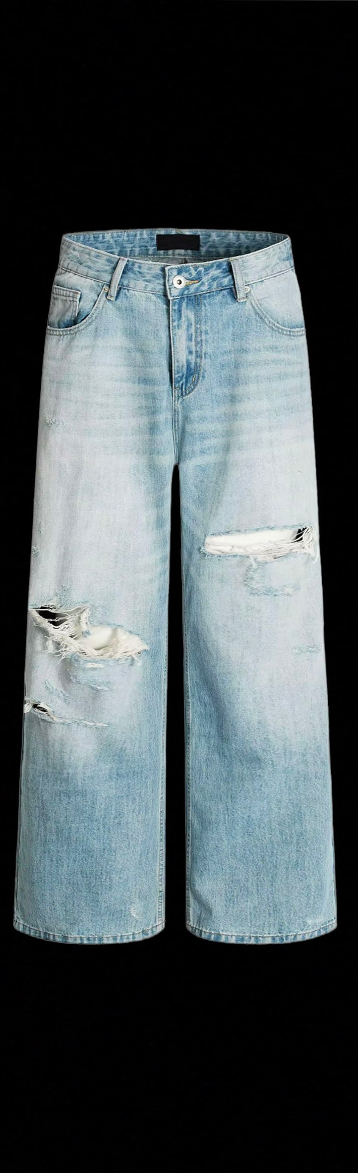 IJM Thrashed Light-wash Denim