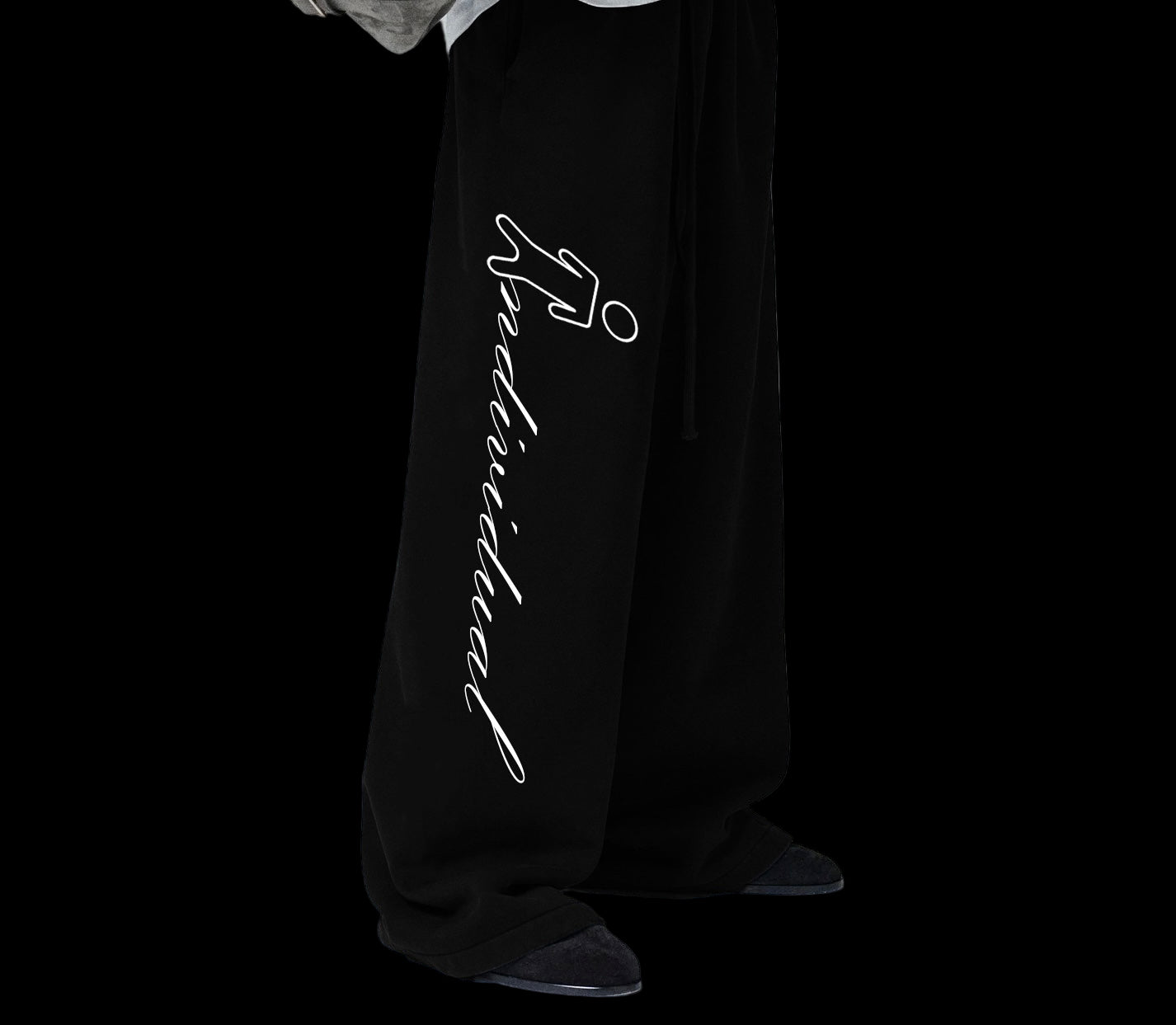 Script Oversized Sweats